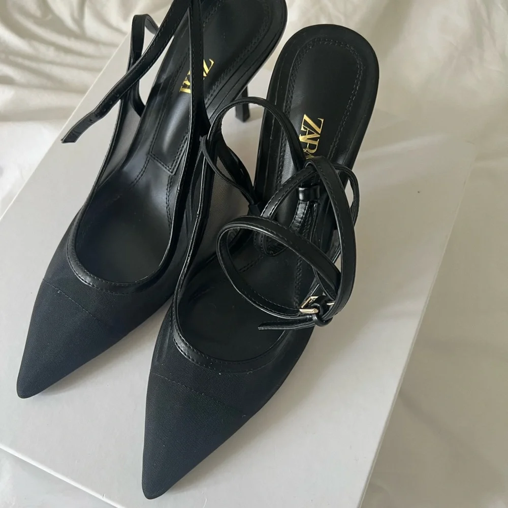 Zara tie up heels - Picture 6 of 6